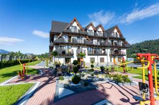 Zakopane_Willa Siklawa i Grand Resort Limba_zdjęcia letnie