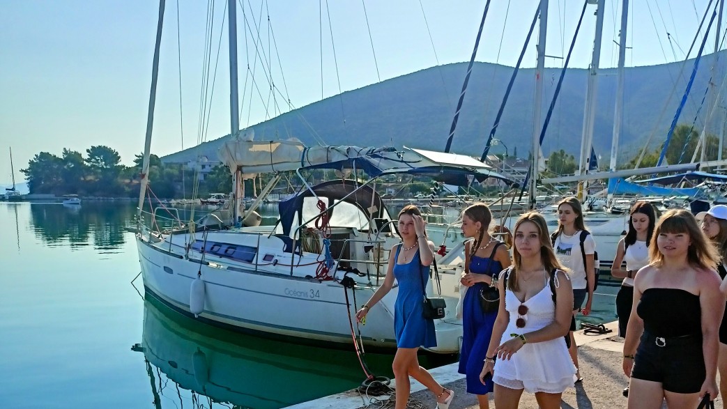 Obóz dla młodzieży w Grecji