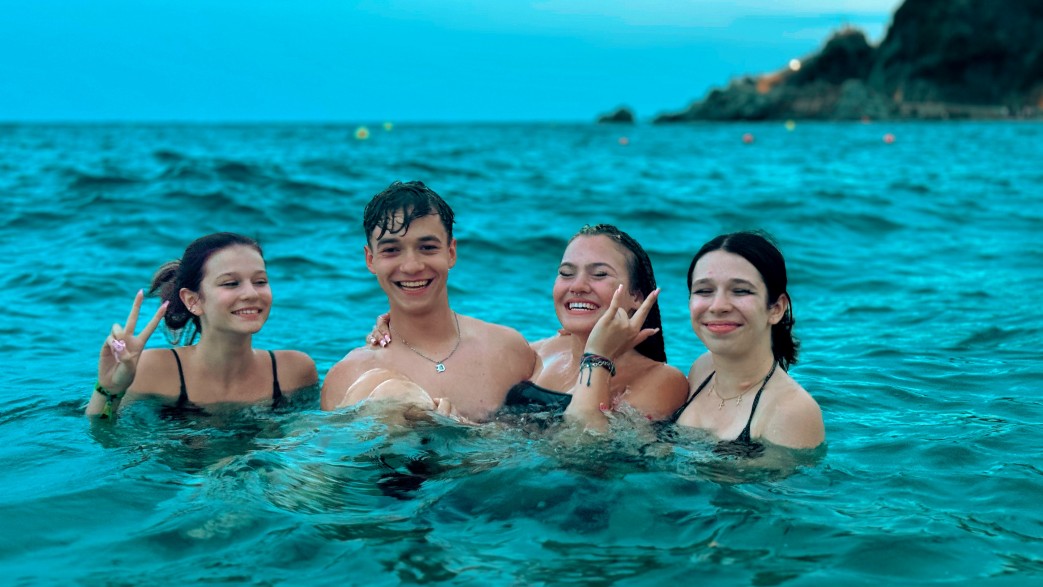 Obóz samolotowy party zone w Hiszpanii