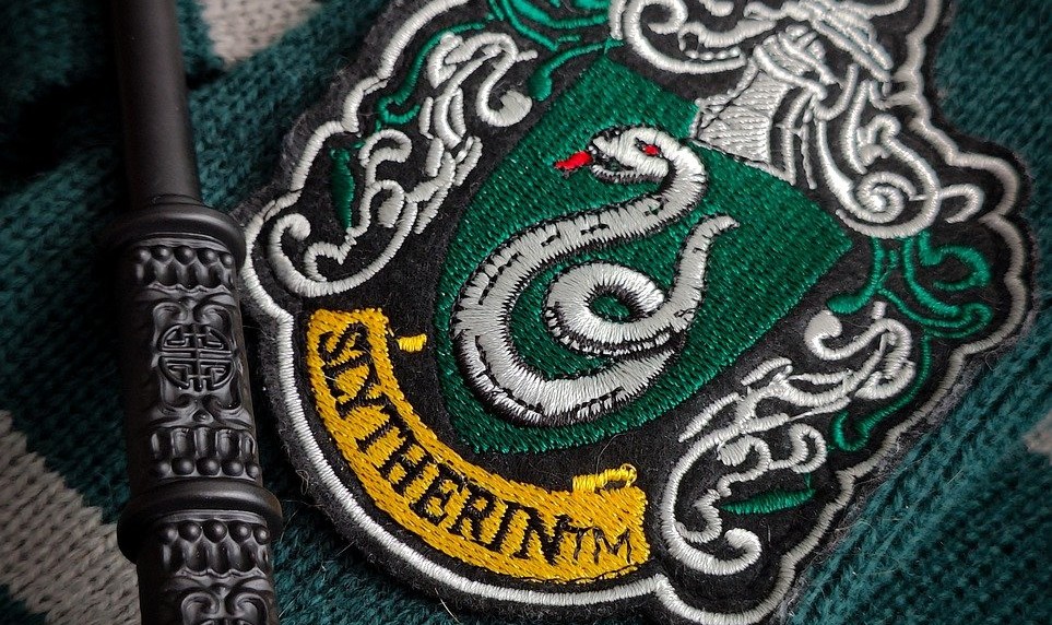 Herb slytherin z sagi Harry'ego Pottera