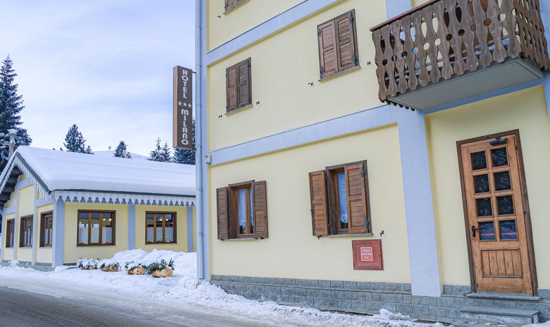 Hotel Milano Bormio na obozie młodzieżowym