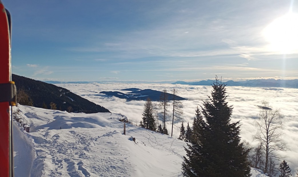 Panorama górska w Karyntii w Austrii