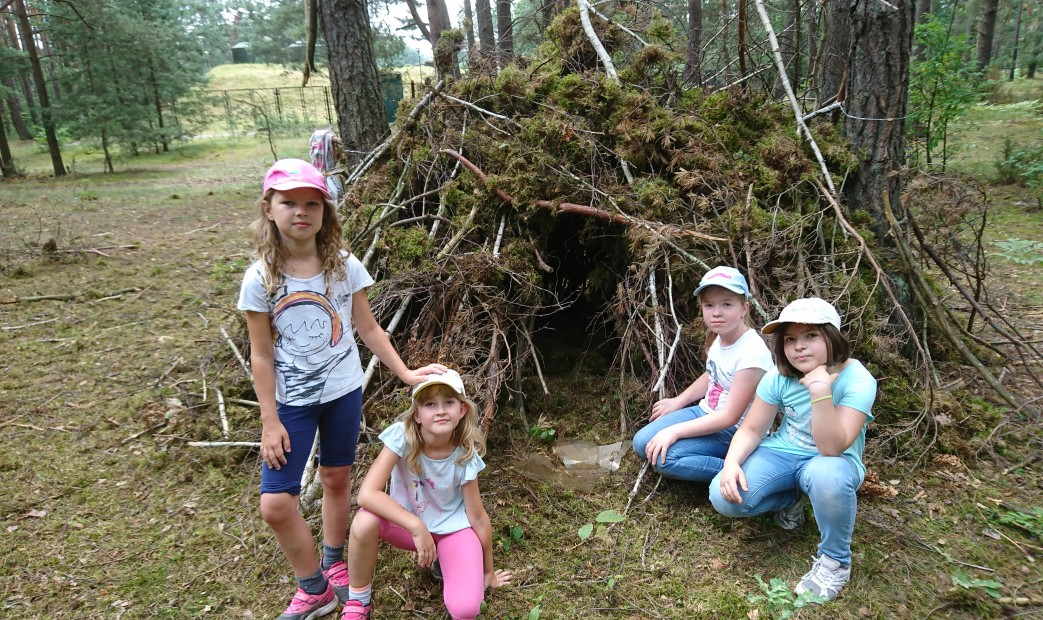 Obóz survivalowo przygodowy, wkacje dla dzieci blisko Warszawy