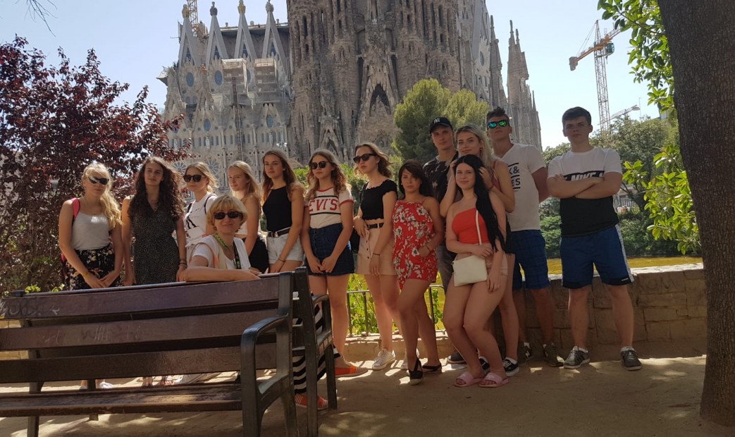 Basilica Sagrada Familia must have podczas obozu w Lloret de Mar