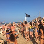 młodzież na obozie w Rimini