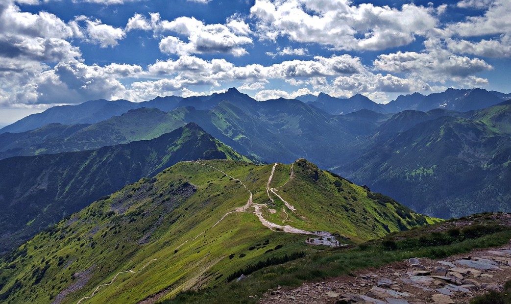 Szlak wędrowny w Tatrach