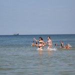 Obóz rekreacyjny, dla młodzieży nad morzem