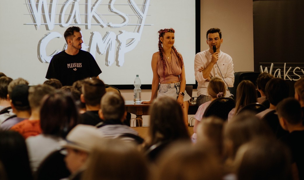 Obóz z YouTuberami z ekipą Waksów