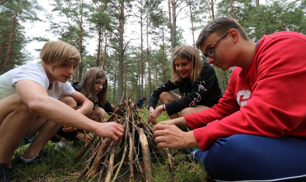 Kolonie Adepr, obóz aktywny z adrenaliną