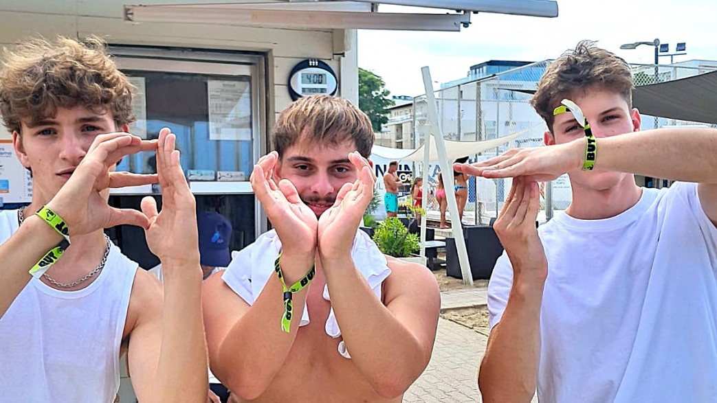 obóz młodziezowy w Rimini