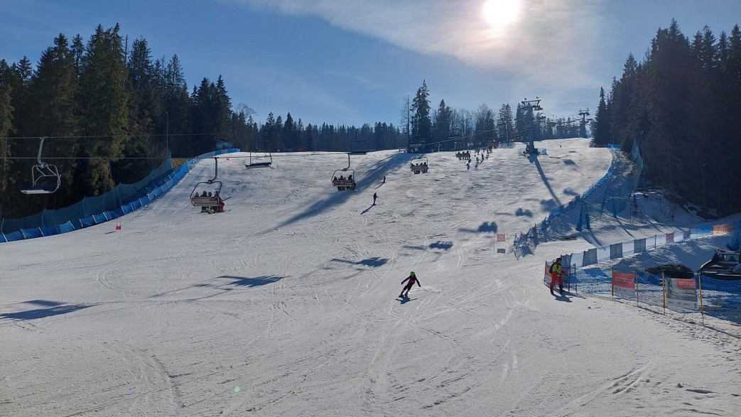 młodzież zima Zakopane