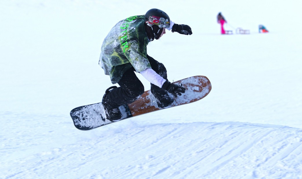 Akrobacje Snowboard