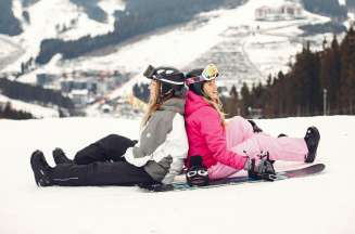 Zima Zakopane narty snowboard młodzież Zima 2024